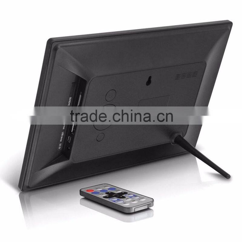 high brightness advertising display with 1024*768 resolution digital photo frame 12 inch