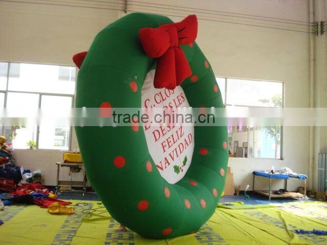 2016 Selling small inflatable christmas decoration for activity