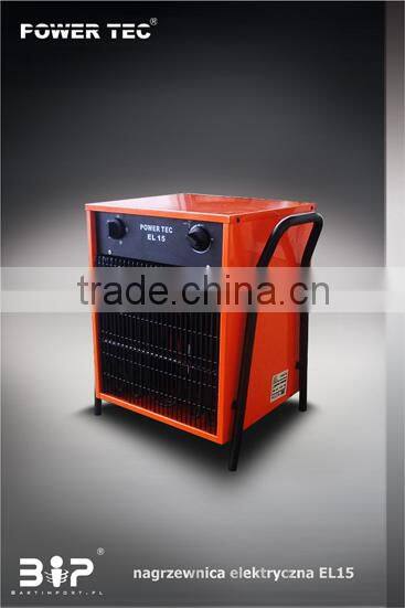Mobile industrial fan Electric Heater Power Tec Europe CE 7500W / 15000W