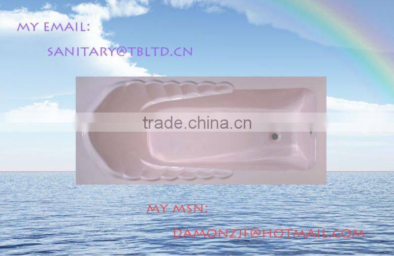 hot sale acrylic bathtub for Australia with skirt panel,apron bathtub,frame bathtub