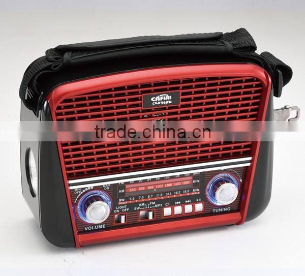 new launch AM FM portable radio FM radio with speaker