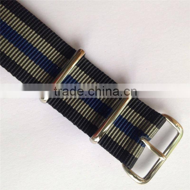 One Piece Custom Printed Nylon Nato Watch Straps 22mm