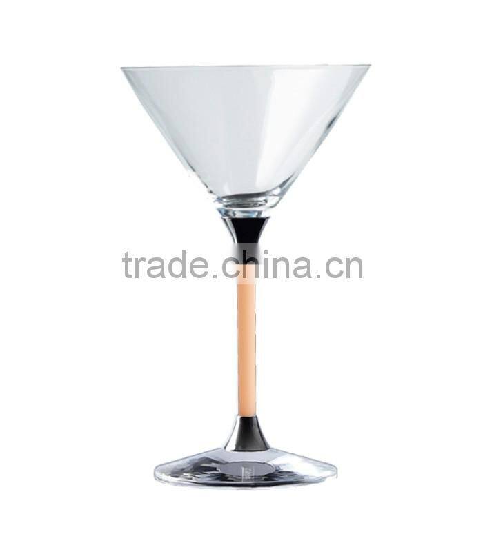 Wholesale handmade magic neck glass cup with magic magic cup glassware used for party at night