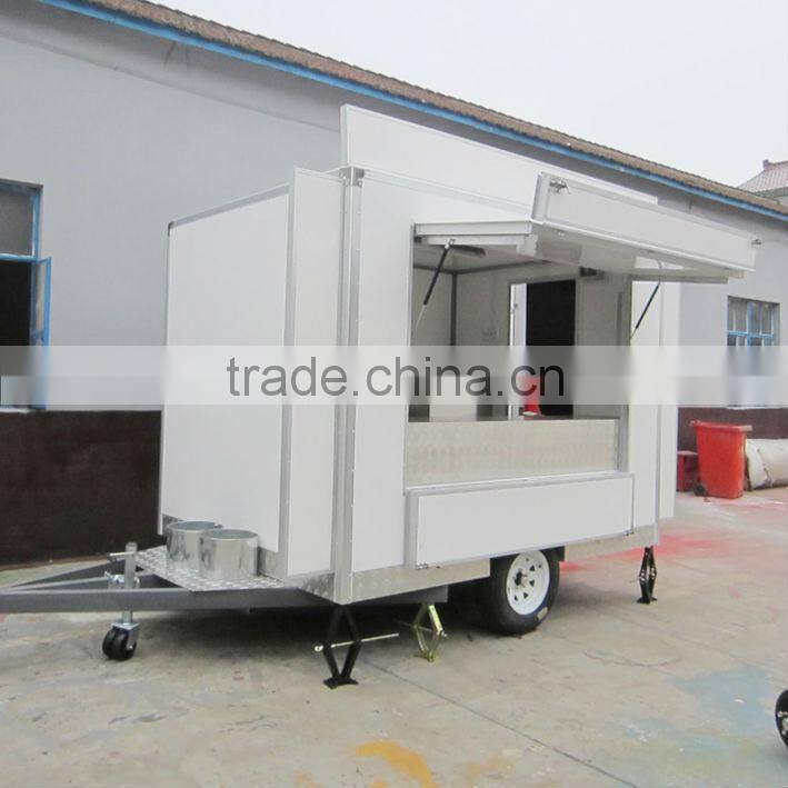 2015 Shanghai Fibreglass Food Van,Breakfast Mobile cart