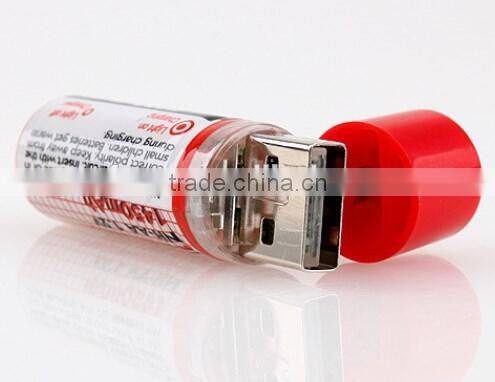 Good selling usb rechargeable battery , AA rechargeable battery , usb battery