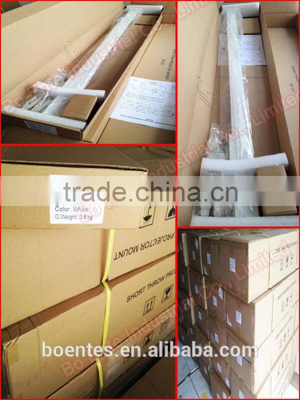 Cold Roll Steel Short Throw Projector Wall Mount Bracket BW-120S for Office Presentation Equipment