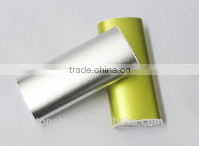 Metal aluminum portable external power bank power charger battery charger for iphone