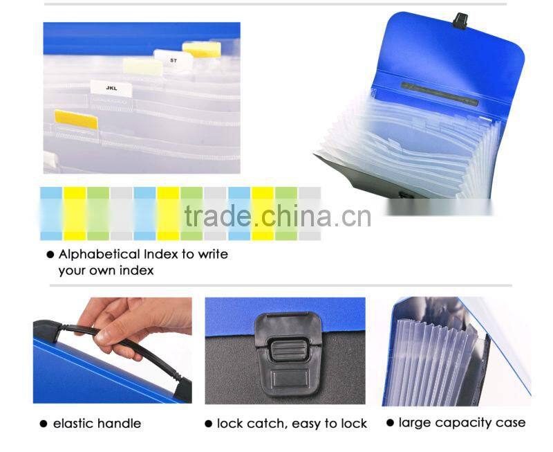 A4 13 Layers Solid Color Expanding File