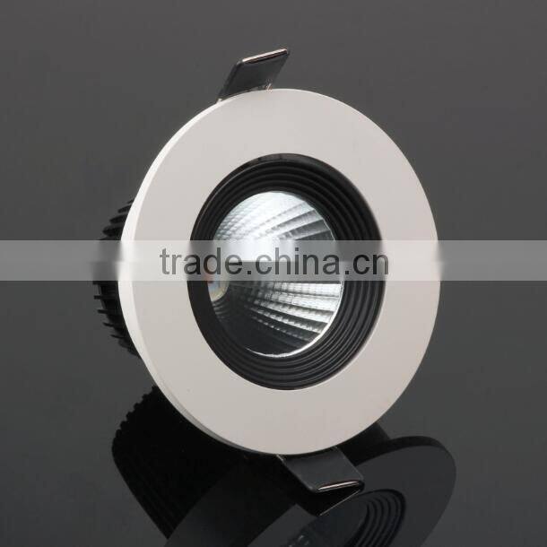 Dimmable Recessed 5W 7W 8W LED COB Downlight
