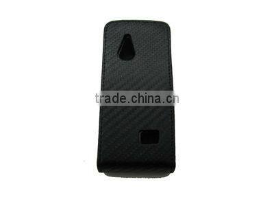 Leather Case with hard Holder for sony ericsson J10(Elm)