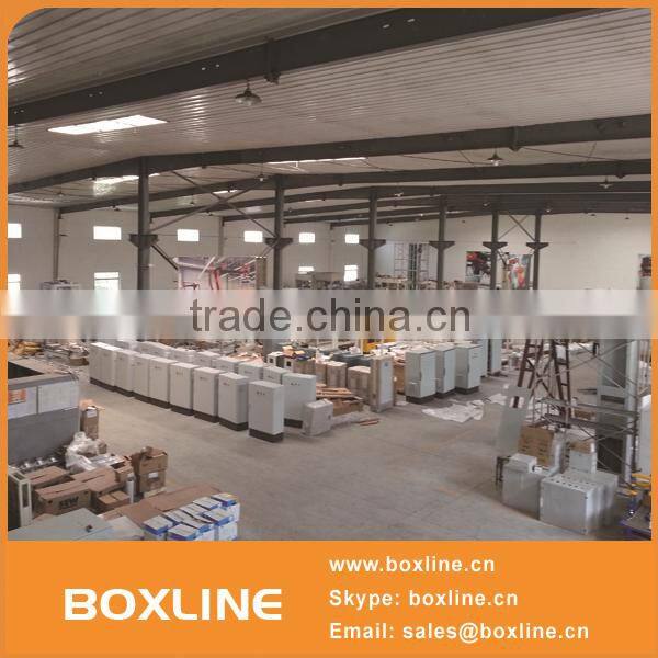 Automatic carton box bottle sleeve shrink wrap machine