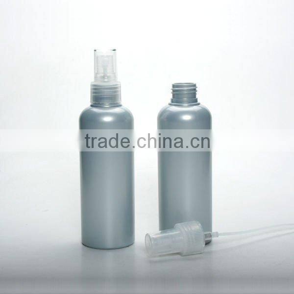 Spray cap PET bottle 200ml Silver