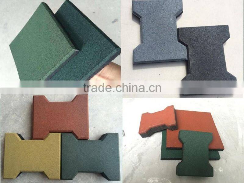 Gym rubber carpet roll outdoor colorful rubber playground floor tile Kindergarten playground rubber mat