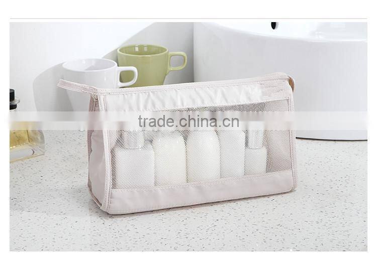 mesh wash bag, men cosmetic bag
