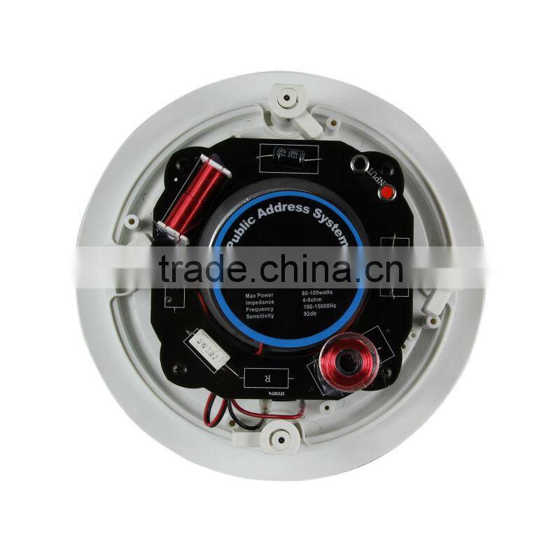 5" ABS coaxial ceiling speaker