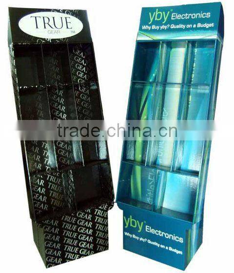 AEP 2013 Hello kitty show paper display stand for computer accessories