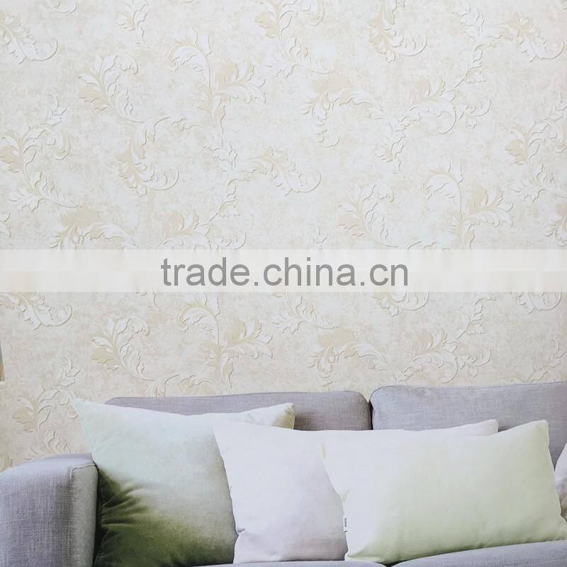 3d European living room wallpaper ,bedroom sofa tv background of flower wallpaper