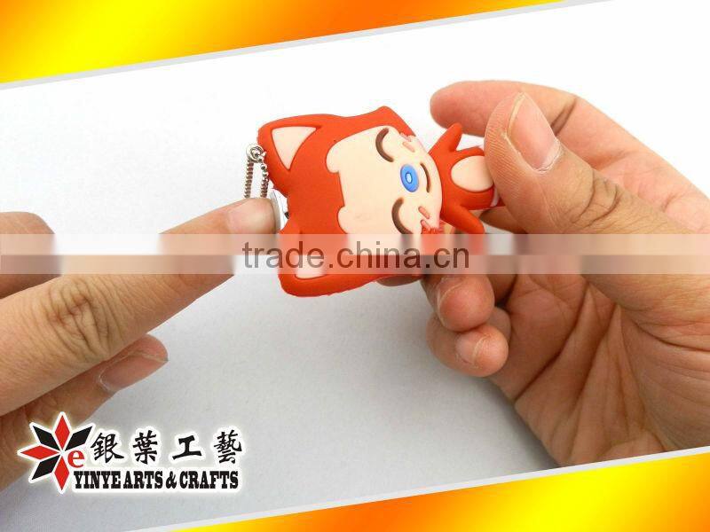 cute animal shape soft pvc nail clippers/nail cutting