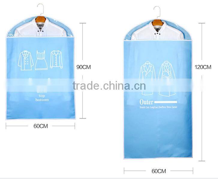 High quality Nov-woven fabric storage Dust bags clothes Cover Dress Garment Travel Suit Cover Bag