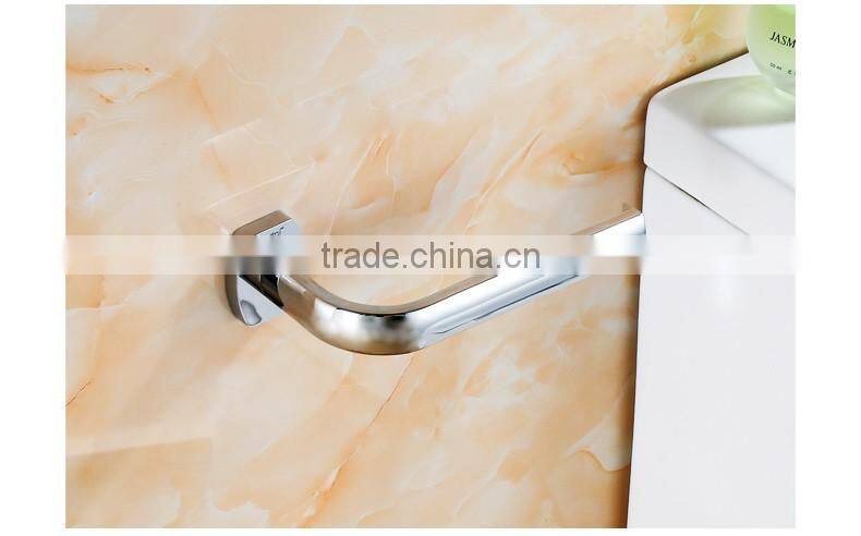 bathroom accessories sanitary ware with brass toliet paper holder for shower rail.