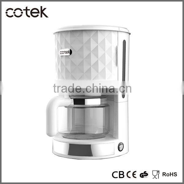DIAMOND DESIGN HIGH TEMPERATURE DRIP COFFEE MAKER