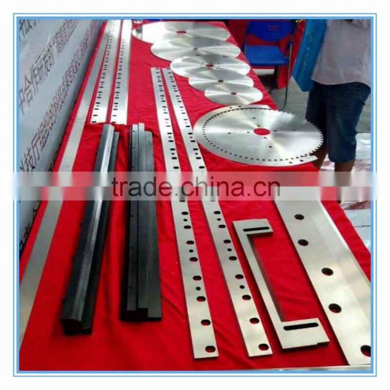 packaging bag making machine biade, plastic cutting knives