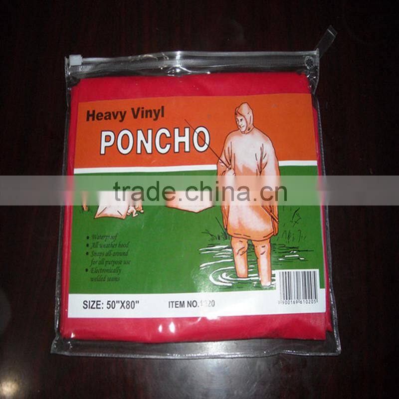 Outdoor Transparent Pvc Rainsuit Raincoat Rainwear For Adult