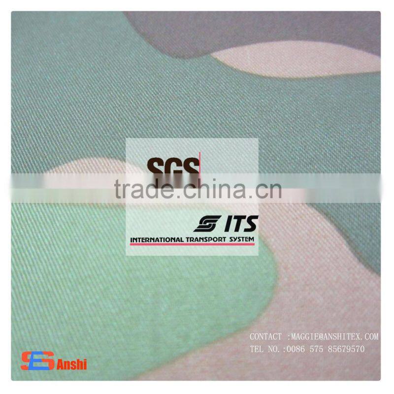 Es3230 waterproof twill cotton camouflage fabric military fabric