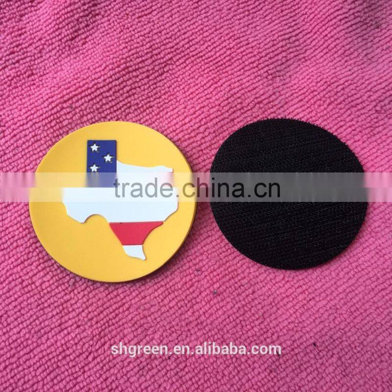 Perfessional factory making apparel PVC&silicone label