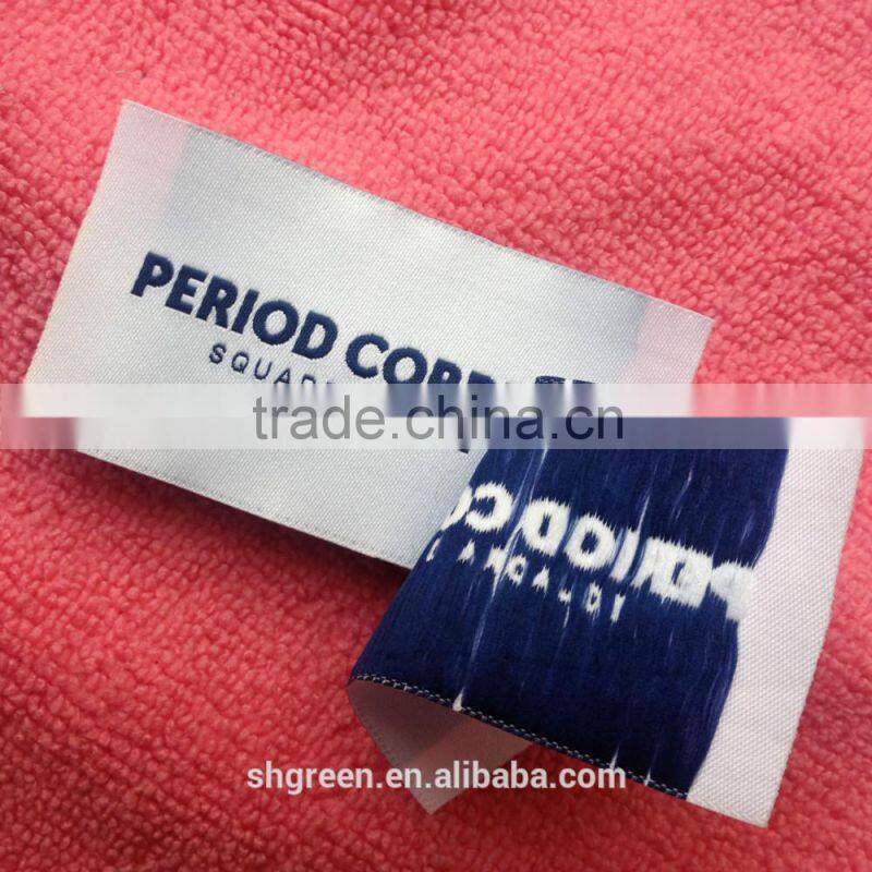 2016 new design woven patch,knitting clothing patch