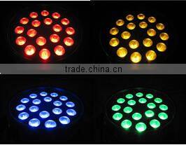 LED stage 18*8w rgbwa par lighting