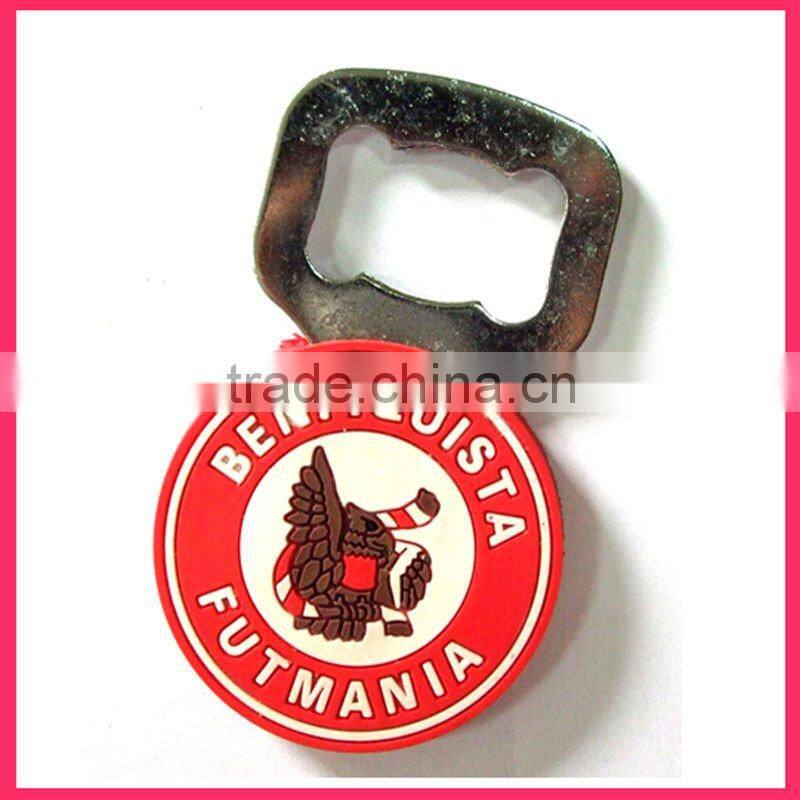 Beer bar soft PVC bottle opener for 2012 promotion gifts
