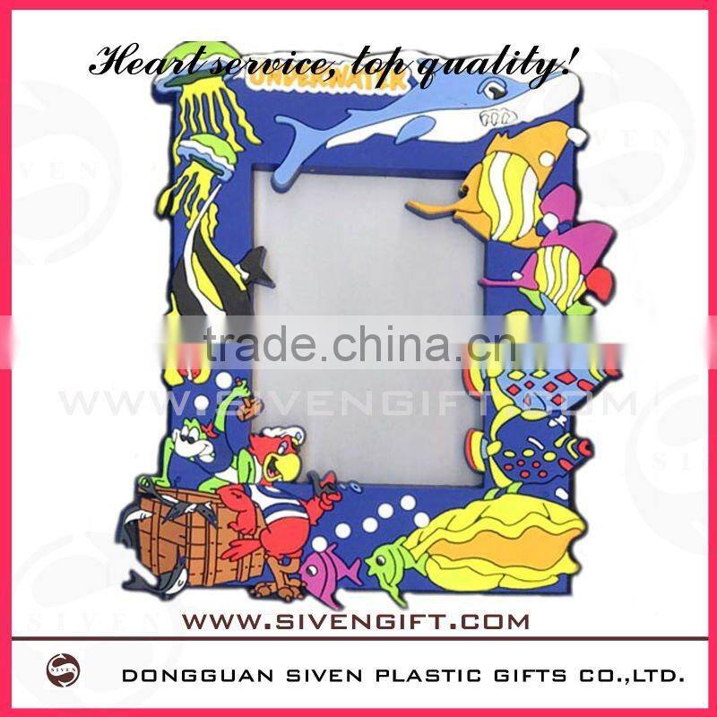 Beautiful Soft Pvc Oem Promotional Popular Photo Frame