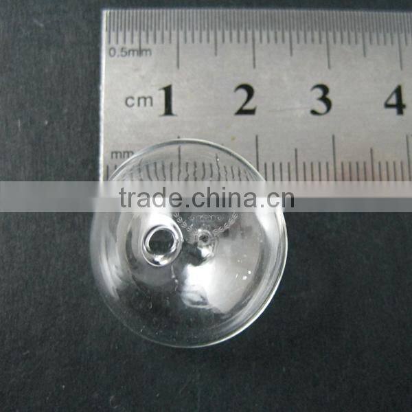 17x24mm transparent glass loose beads with 2mm holes DIY beading jewelry supplies 3070063