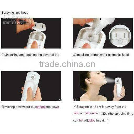 Portable facial nano mist spray for girls