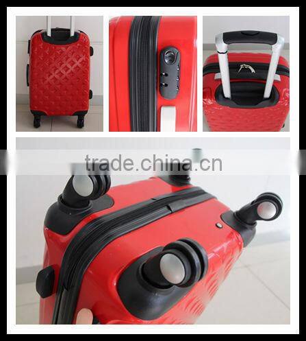 Beautiful fashion ABS hard material Luggage Trolley Case Flower design