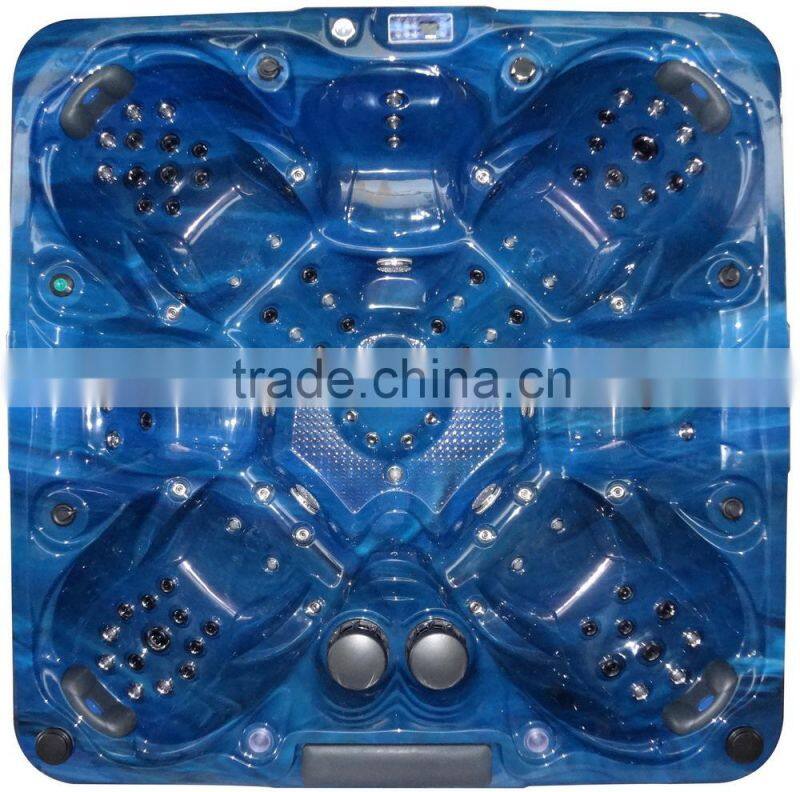 101 JETS Foot Massage Bathtub Portable Hot Tub for 7 person