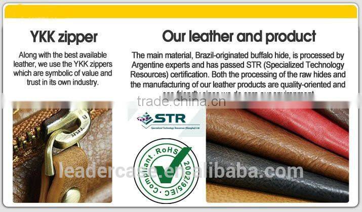 PU Leather TV Remote Control Holder, wall mount bracket mobile phone holder, desk organizer for hotel use