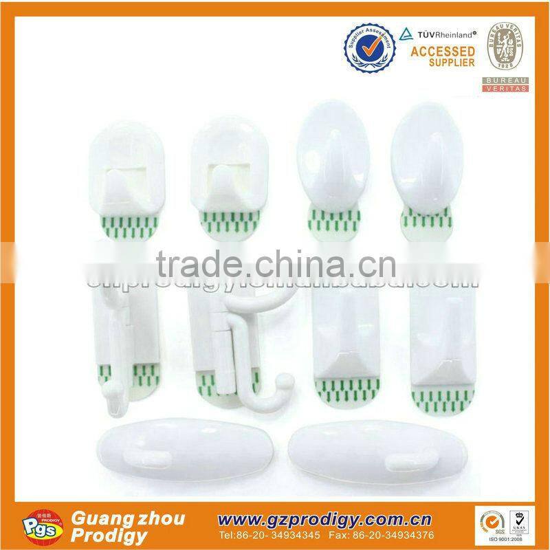 PP wall hooks and clips plastic wall cable clip