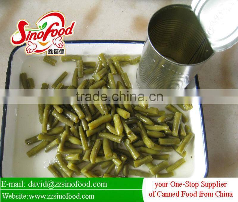 Zhangzhou Best Canned Food Canned Green Beans