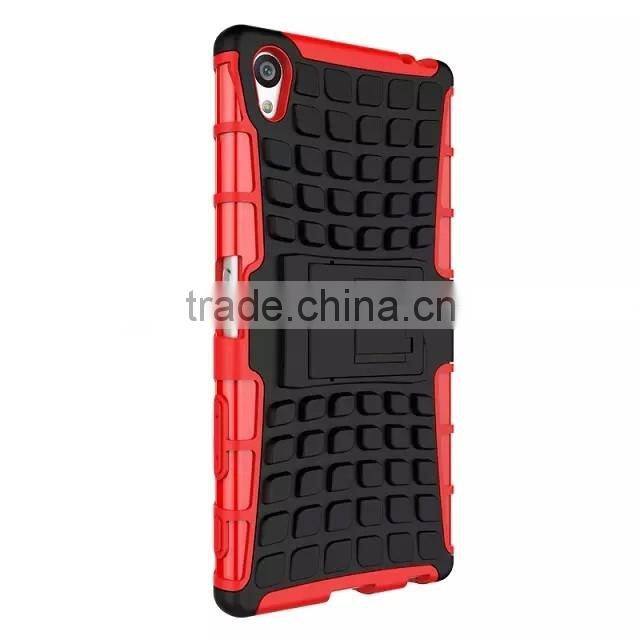 For SONY XPERIA Z5 PREMIUM Z5+ Armor CASE Heavy Duty Hybrid Rugged TPU Impact Kickstand Hard ShockProof CASE OUT DOOR CASE