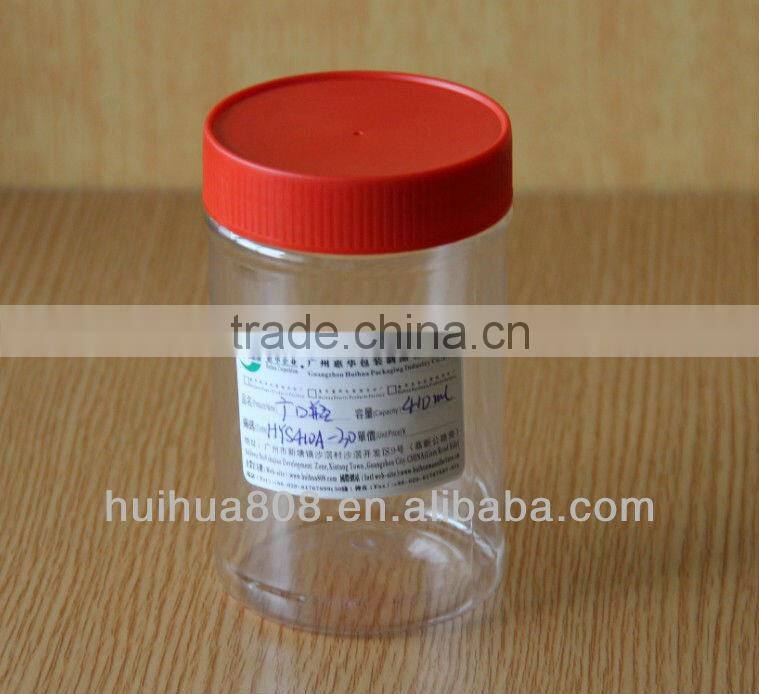 Transparent plastic pet bottles/empty plastic bottles