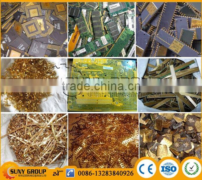 advance e waste gold extraction machine plated gold recycling machine on sale