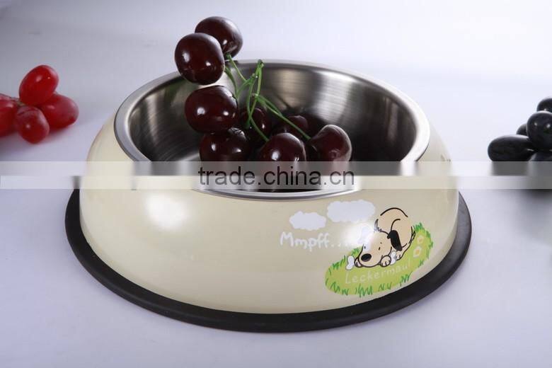 Personalized high quality stainless steel dog water bowls