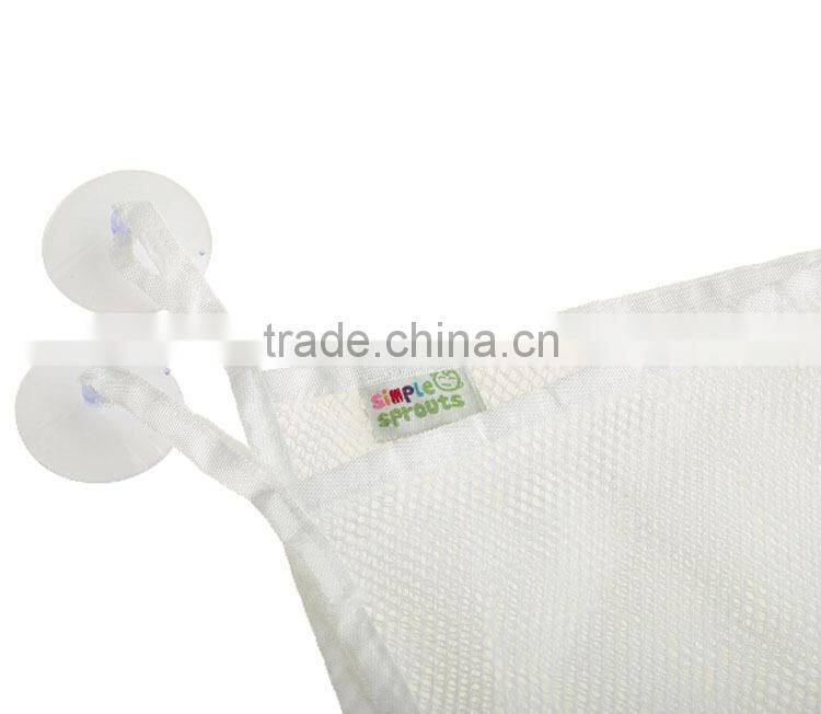 Bath Toy Organizer for Baby Boys and Girls with 2 Strong Suction Cups