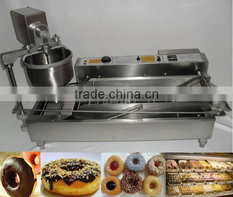 Jam yeast donut machine/mini donut making machine small production machine