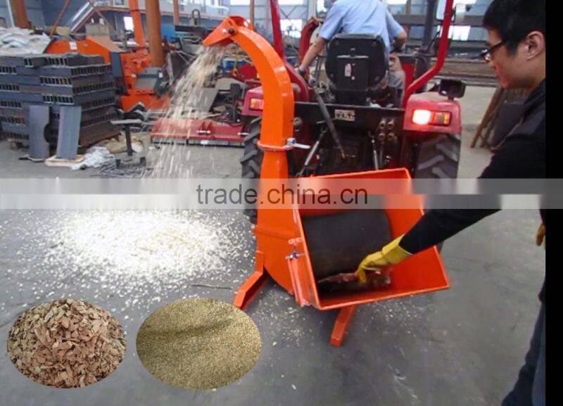 Farm Tractor mini PTO wood chipper shredders