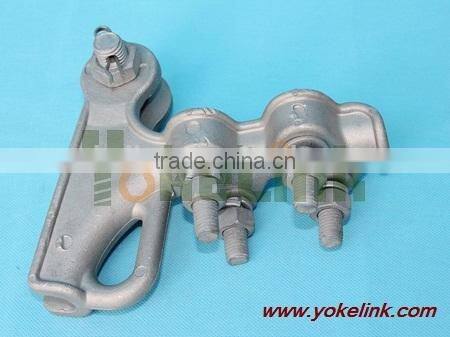 Pole line hardware Aluminum strain clamp