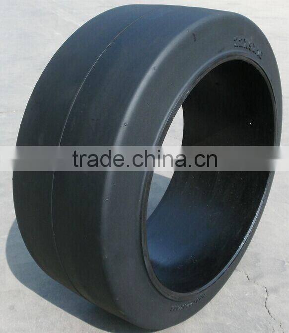 forklift tire 27x10-12, press on solid rubber tire 21x7x15 for hyster forklift