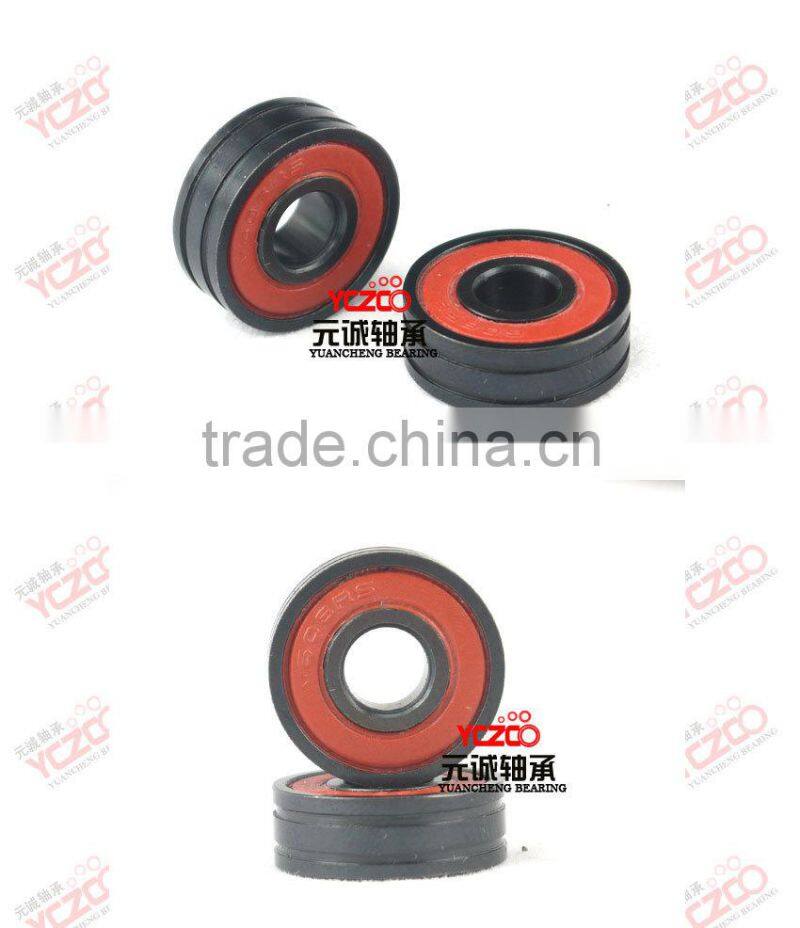 low friction high precision 606 double grooves bearing for sport equipment